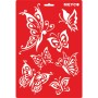 ΣΤΕΝΣΙΛ MEYCO DECOUPAGE 20χ31 BUTTERFLIES