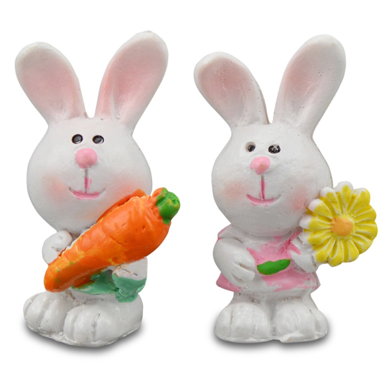 ΔΙΑΚΟΣΜΗΤΙΚΑ ΠΑΣΧΑ ΜΙΝΙΑΤΟΥΡΕΣ ΛΑΓΟΥΔΑΚΙΑ ΜΙΝΙ σετ 2τεμ.