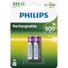 ΜΠΑΤΑΡΙΕΣ PHILIPS ΕΠΑΝΑΦΟΡΤΙΖΟΜΕΝΕΣ ΑΑΑ ΜΠΛΙΣΤΕΡ 2 τεμ.