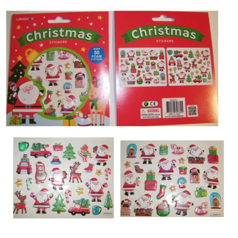 ΑΥΤΟΚΟΛΛΗΤΑ FOAM CHRISTMAS CEX5201V