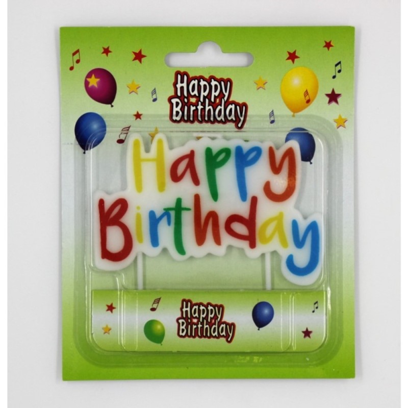 ΚΕΡΑΚΙΑ HAPPY BIRTHDAY ΠΑΝΕΛ