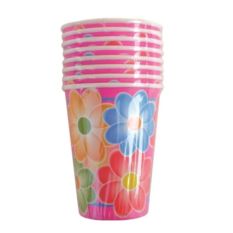 ΠΟΤΗΡΙΑ ΧΑΡΤΙΝΑ ΠΑΡΤΥ ΛΟΥΛΟΥΔΙΑ 8τεμ.