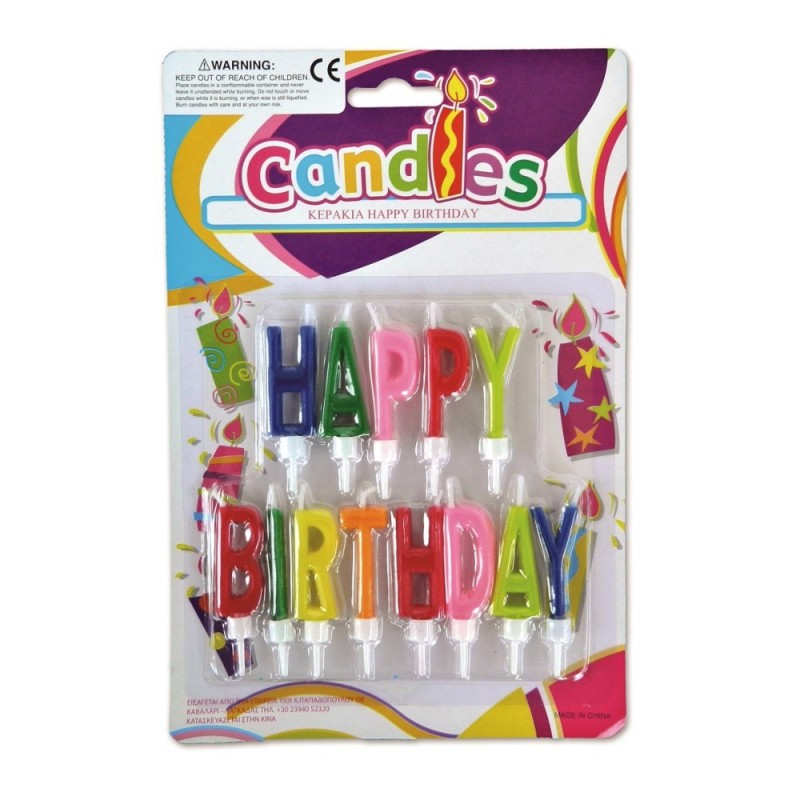 ΚΕΡΑΚΙΑ HAPPY BIRTHDAY ΜΕ ΒΑΣΗ