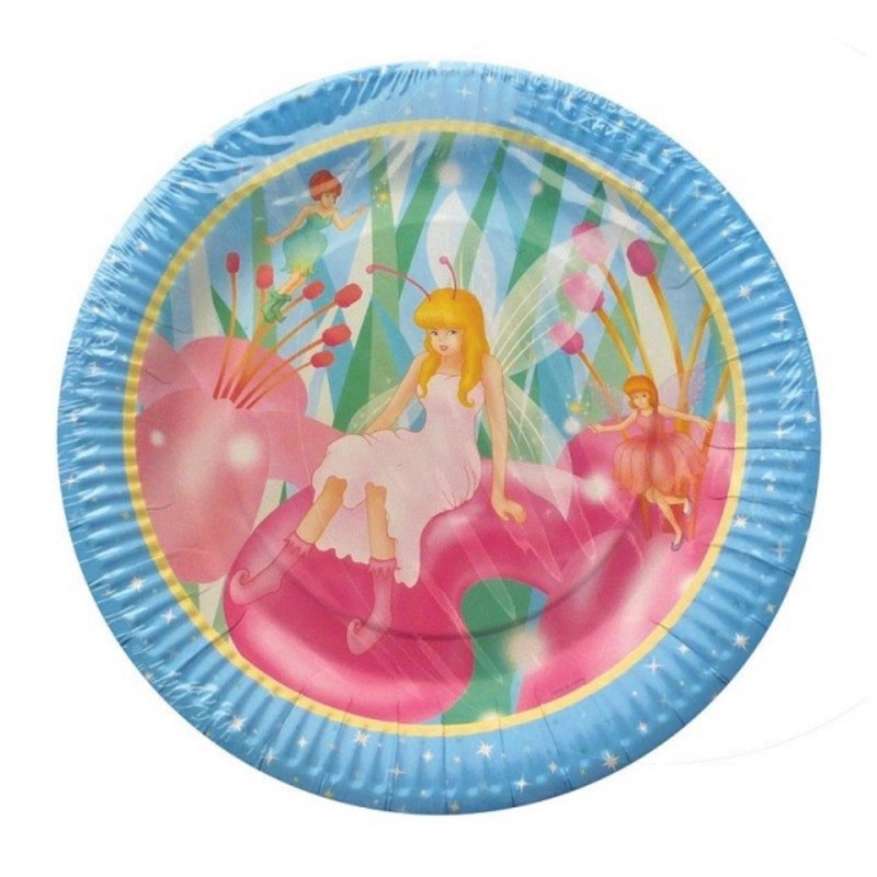 ΠΙΑΤΑ ΧΑΡΤΙΝΑ ΠΑΡΤΥ ΝΕΡΑΙΔΑ 9'' 6τεμ.