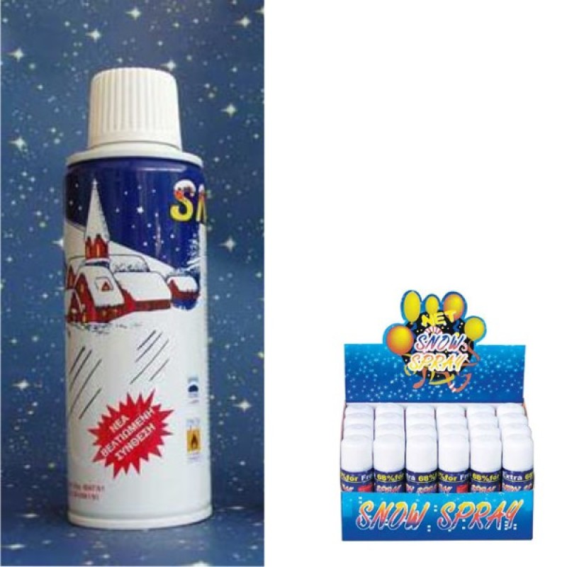 Σπρέι ΧΡΙΣΤΟΥΓΕΝΝΩΝ ΧΙΟΝΙ ΛΕΥΚΟ 250ml