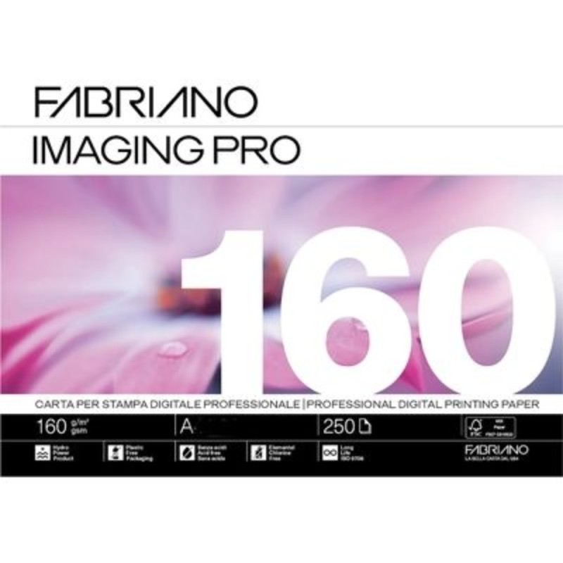 ΧΑΡΤΙ ΦΩΤΟΤΥΠΙΚΟ ΛΕΥΚΟ FABRIANO Α4 160gr (250φ) Imaging Pro