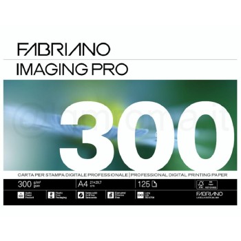 ΧΑΡΤΙ ΦΩΤΟΤΥΠΙΚΟ ΛΕΥΚΟ FABRIANO Α4 300gr (125φ) Imaging Pro