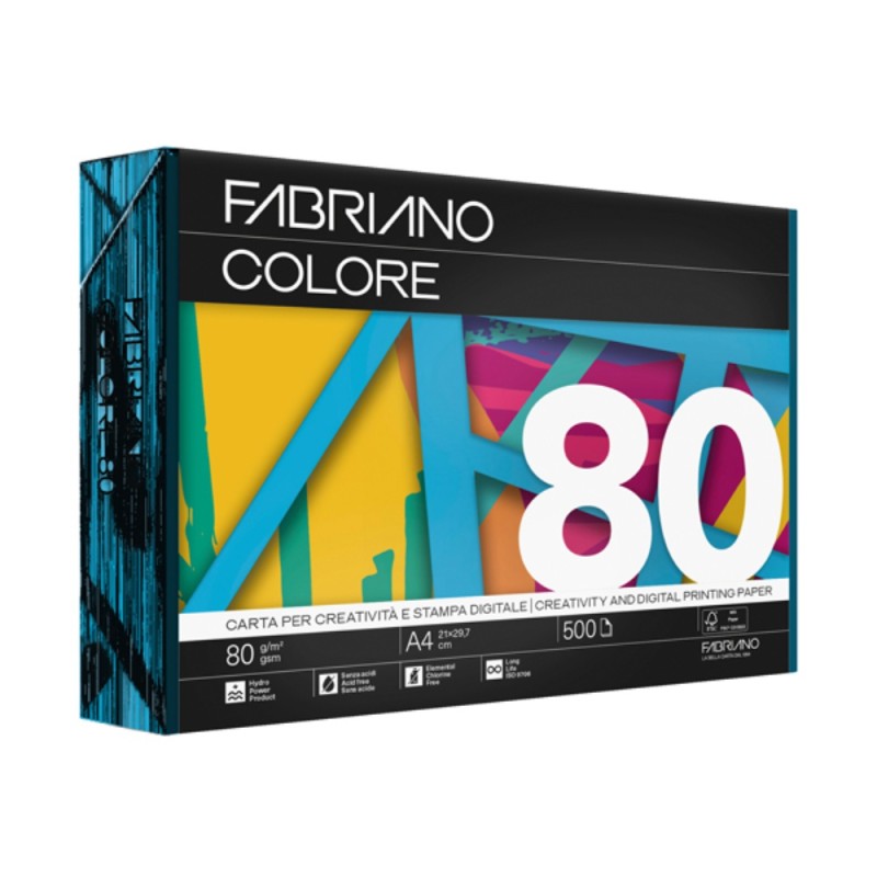 ΧΑΡΤΙ ΦΩΤΟΤΥΠΙΚΟ FABRIANO COLORE Α3 80gr CELESTE (250φ)