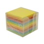 ΧΑΡΤΑΚΙΑ ΚΥΒΟΥ ΧΡΩΜΑΤΙΣΤΑ 9x9cm ΣΕ ΠΛΑΣΤΙΚΗ ΒΑΣΗ  (600φυλ-90gr)