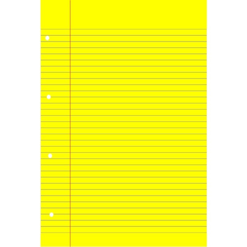 ΜΠΛΟΚ ΨΑΡΟΚΟΛΛΗΤΑ Α4 ΚΙΤΡΙΝΟ ΜΕ ΤΡΥΠΕΣ