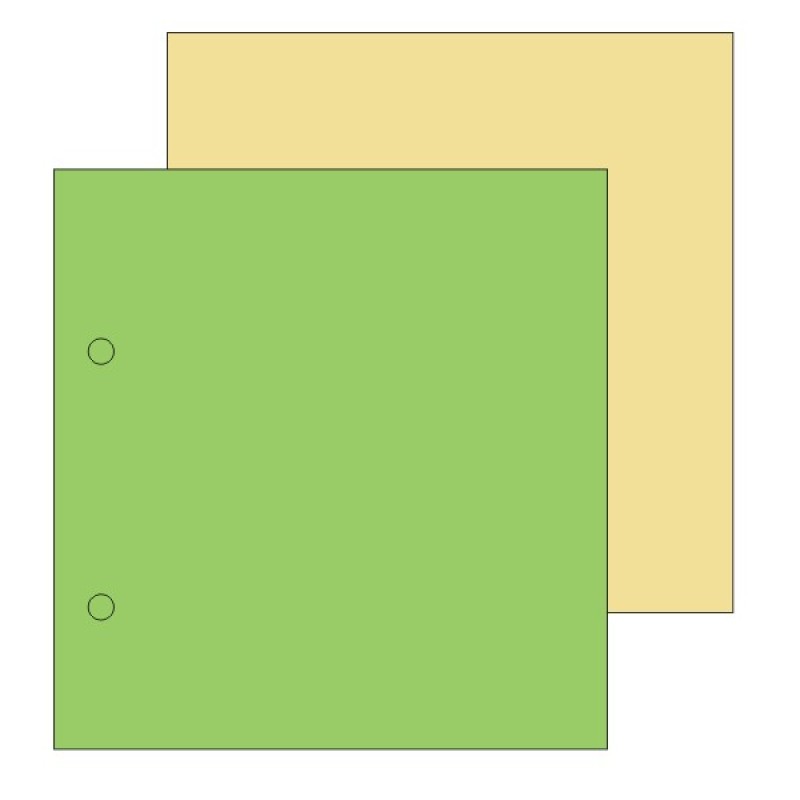 ΧΩΡΙΣΜΑΤΑ ΚΛΑΣΕΡ ΜΑΝΙΛΛΑΣ 20Χ24cm 50φ.(285γρ)