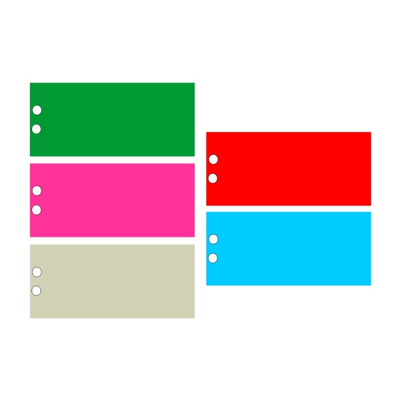 ΧΩΡΙΣΜΑΤΑ ΚΛΑΣΕΡ ΧΑΡΤΙΝΑ 11x24cm (200gr) (σε πακέτο 100φ.)