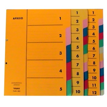 ΔΙΑΧΩΡΙΣΤΙΚΑ ΚΛΑΣΕΡ ΜΑΝΙΛΛΑ 23χ30 ΣΕΤ ΤΩΝ 10