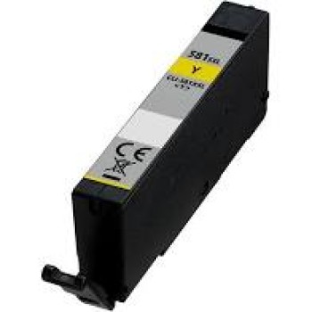 Ink cartridge Yellow replaces Canon 2051C001, CLI581YXL