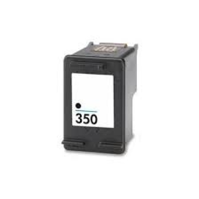 Ink cartridge Black replaces HP CB335EE, 350