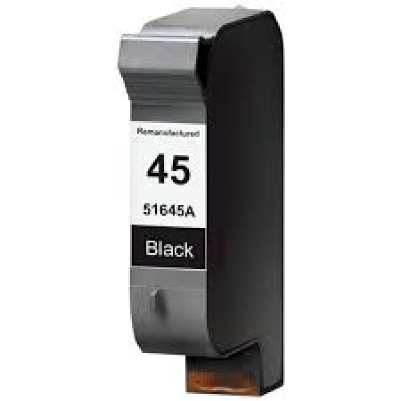 Ink cartridge Black replaces HP 51645AE, 45