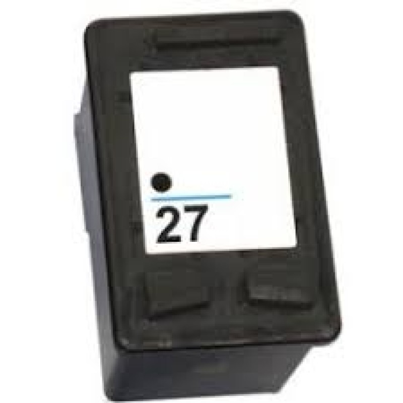 Ink cartridge Black replaces HP C8727AE, 27