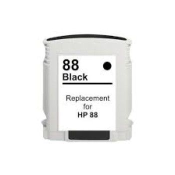 Ink cartridge Black replaces HP C9396AE, 88XL