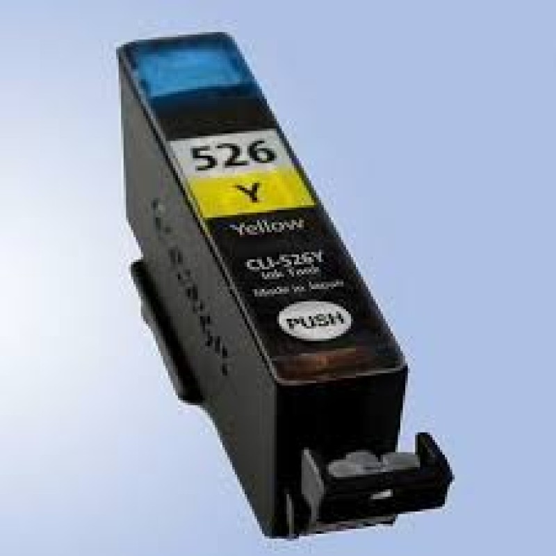 Ink cartridge Yellow replaces Canon 4543B001, CLI526Y