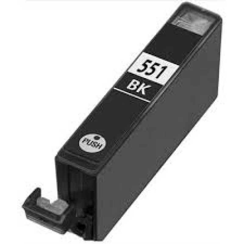 Ink cartridge Black replaces Canon 6443B001, CLI551BKXL