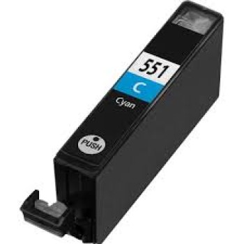 Ink cartridge Cyan replaces Canon 6444B001, CLI551CXL