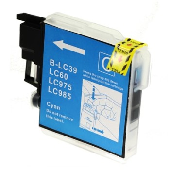 Ink cartridge Cyan replaces Brother LC985C