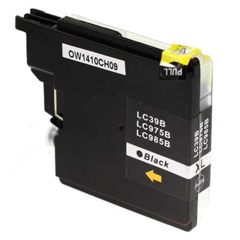 Ink cartridge Black replaces Brother LC985BK