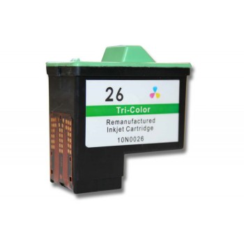 Ink cartridge Color replaces Lexmark 10N0026E, 26