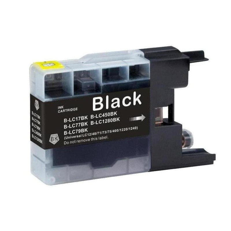 Ink cartridge Black replaces Brother LC1280XLBK
