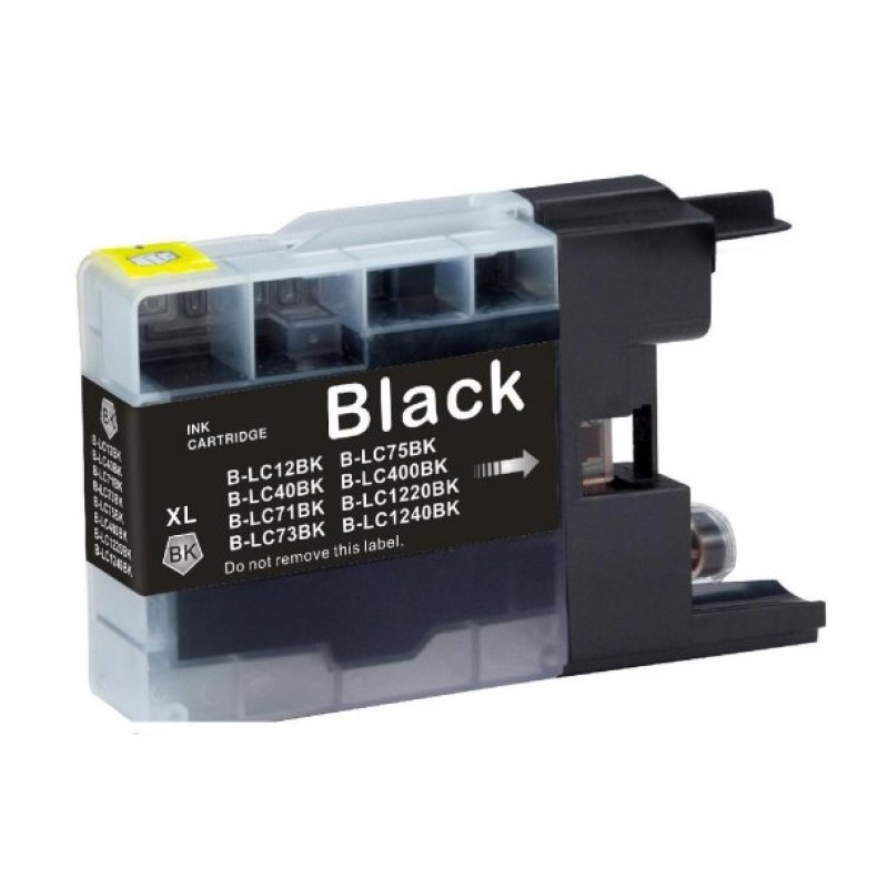 Ink cartridge Black replaces Brother LC1240BK