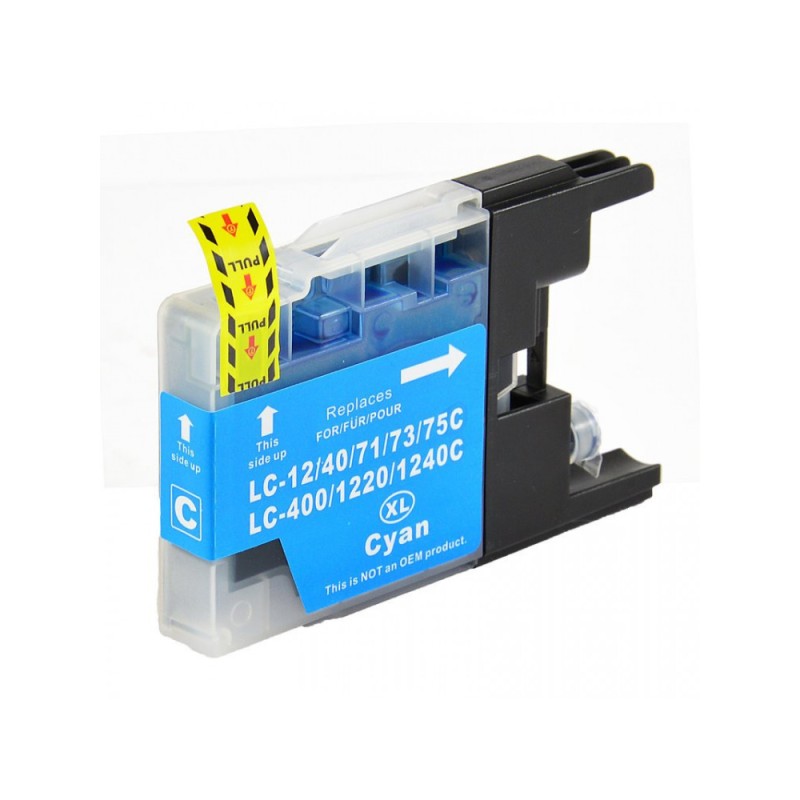 Ink cartridge Cyan replaces Brother LC1240C