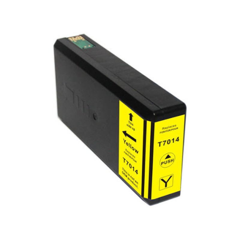 Ink cartridge Yellow replaces Epson C13T70144010, T7014