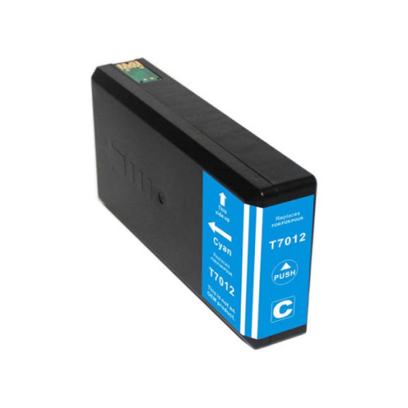 Ink cartridge Cyan replaces Epson C13T70124010, T7012