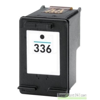 Ink cartridge Black replaces HP C9362EE, 336