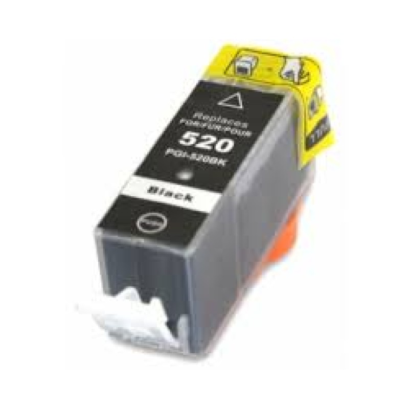 Ink cartridge Black replaces Canon 2932B001, PGI520PGBK