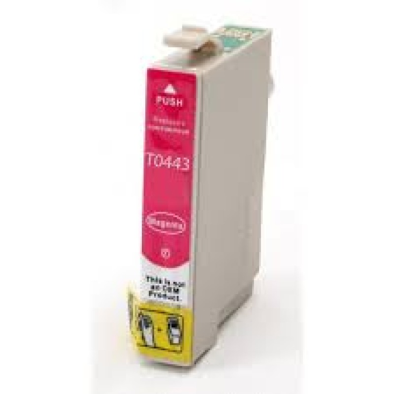 Ink cartridge Magenta replaces Epson C13T04434010, T0443