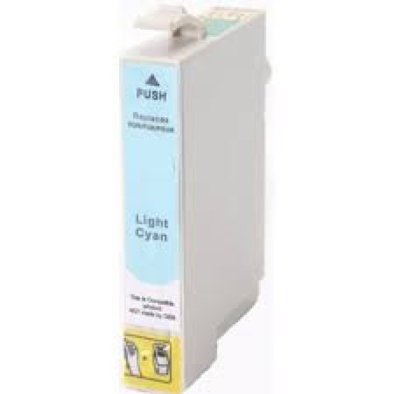 Ink cartridge Light Cyan replaces Epson C13T04854010, T0485