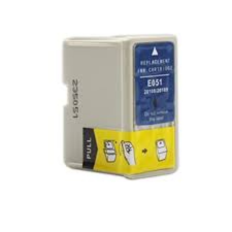 Ink cartridge Black replaces Epson C13T051140, T051