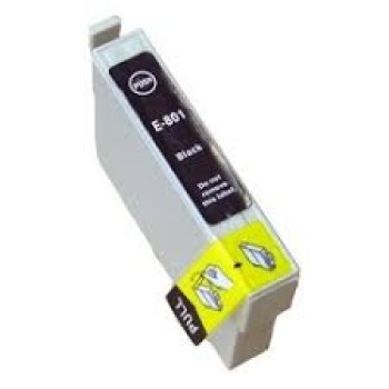 Ink cartridge Black replaces Epson C13T08014011, T0801