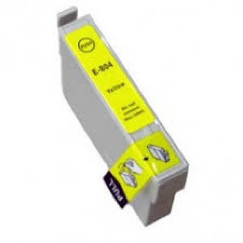 Ink cartridge Yellow replaces Epson C13T08044011, T0804