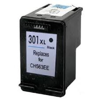Ink cartridge Black replaces HP CH563EE, 301XL