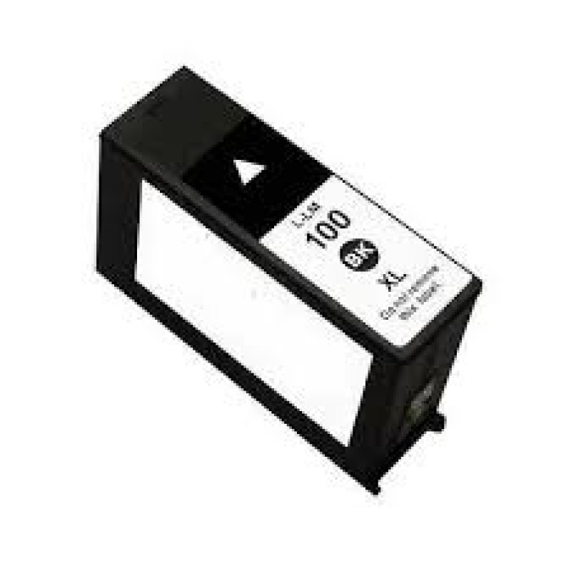 Ink cartridge Black replaces Lexmark 14N1068E, 100XL