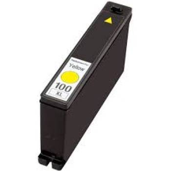 Ink cartridge Yellow replaces Lexmark 14N1071E, 100XL