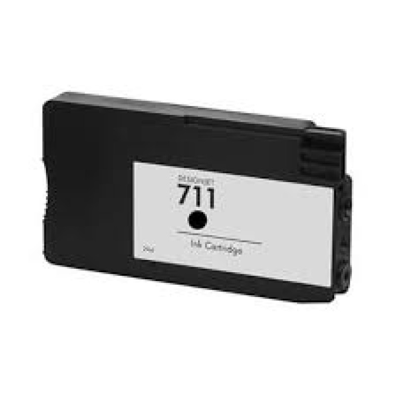 Ink cartridge Black replaces HP CZ129A, 711
