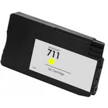 Ink cartridge Yellow replaces HP CZ132A, 711
