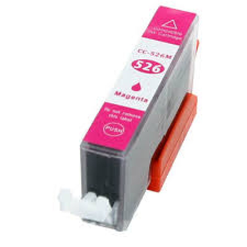 Ink cartridge Magenta replaces Canon 4542B001, CLI526M