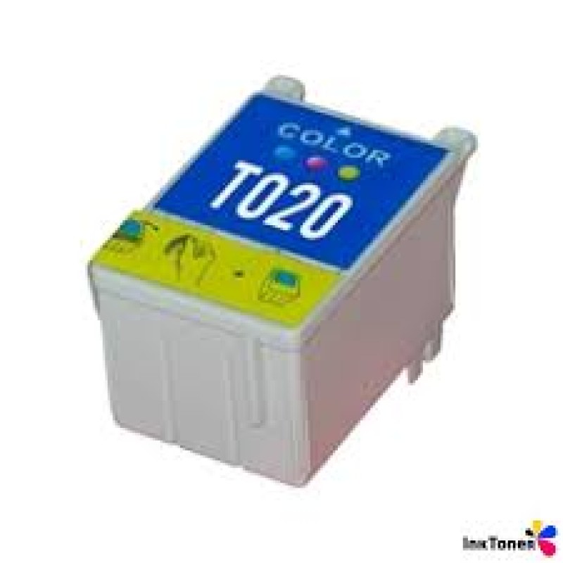 Ink cartridge Color replaces Epson C13T02040110, T020