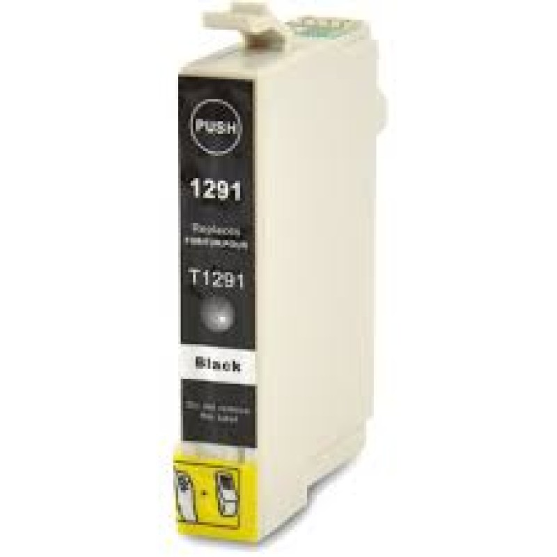 Ink cartridge Black replaces Epson C13T12914010, T1291
