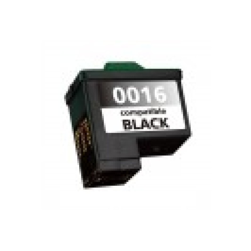 Ink cartridge Black replaces Lexmark 10N0016E, 16