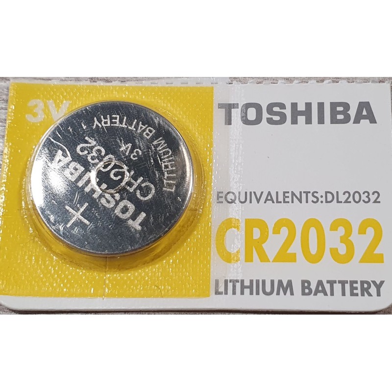 Battery Toshiba CR2032 Lithium Coin